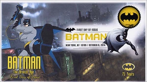 14-169, SC 4931, 2014, Batman, Bat Signal, Bronze Age, Digital Color Postmark - Picture 1 of 1