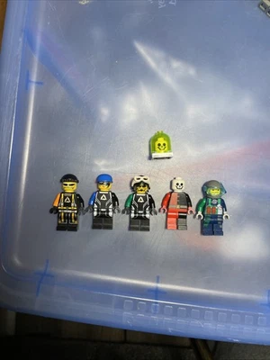 LEGO Alpha Team MINIFIG Mini-figure Lot of 5 plus extra 2001 RETIRED RARE - Image 1 of 4