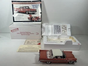 Danbury Mint Limited Edition 1957 Chrysler New Yorker Sports Coupe 1:24 Car READ - Picture 1 of 21