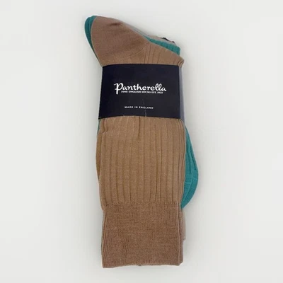 Pantherella Men’s Socks 3 Pack Dress Socks Wool Size Large 10-12 UK Designer New - Image 1 of 4