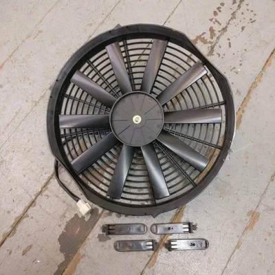 Ventilador de radiador de rendimiento de 14 pulgadas para Chrysler New Yorker 1971 2175 cfm refrigeración Foto 1 de 4