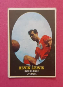 A&BC Gum Bazooka Footballers 1962 Kevin Lewis Liverpool - Picture 1 of 2
