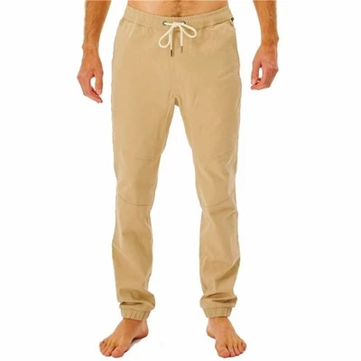 Pantaloni Rip Curl Re Entry Jogger Beige - Immagine 1 di 4