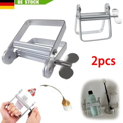 2x Tubenquetscher Tubenpresse Tubenentleerer Tubenausdrücker Tubenschlüssel| Alu - Bild 1 von 4