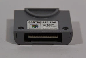 Nintendo OEM 64 Controller Pak Memory Card For N64 Expansion NUS-007 Very Good - Picture 1 of 4