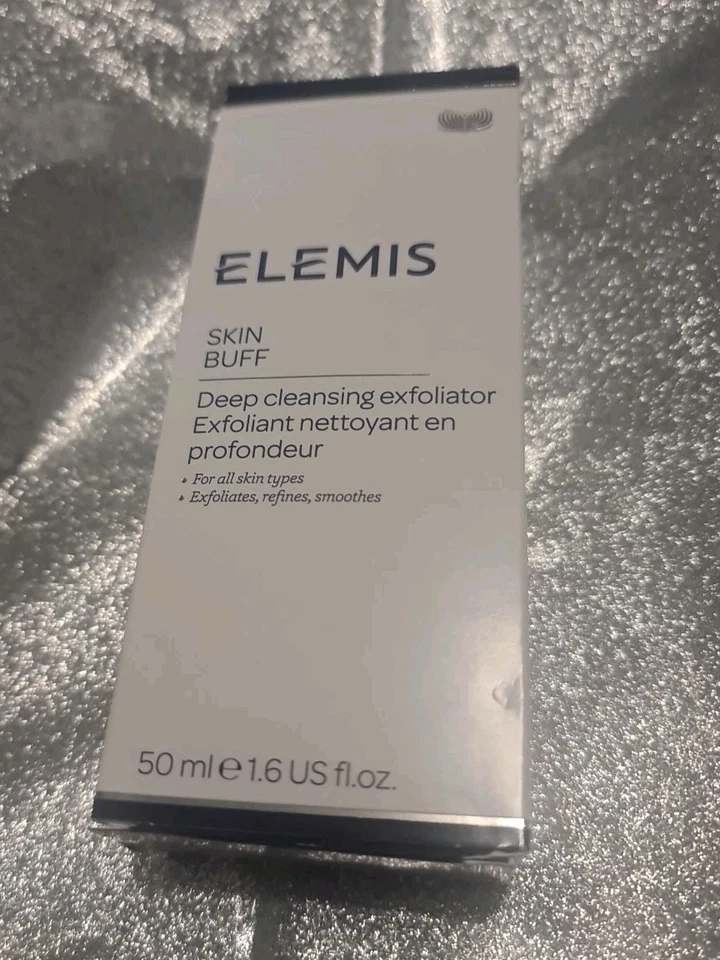 ☆ ELEMIS Skin Buff ☆ Deep Cleansing Exfoliator 1.6 oz Full Size Refines Smoothes - Image 1 of 1