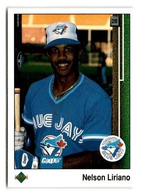 1989 Nelson Liriano Upper Deck - Toronto Blue Jays - Image 1 of 2