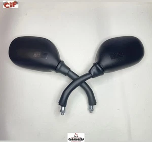 COPPIA SPECCHIETTI RETROVISORI DESTRO E SINISTRO MALAGUTI F10 F12 F15 50 -CENTRO - Foto 1 di 8