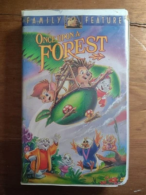 Once Upon A Forest 1993 Family Feature Box A Little Rough Movie Tested A+ - Image 1 of 3
