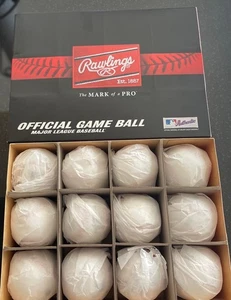 Major League Baseball MLB Official Game Baseballs, Dozen ( ROMLBPRO ) NEW - Picture 1 of 3