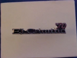 1970 Chevy EL CAMINO jacket lapel/hat pin collector, 70 - Picture 1 of 1