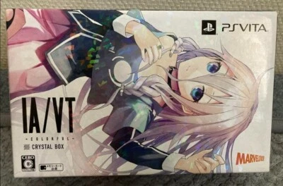 PS VITA IA/VT COLORFUL Limited Crystal Box w/ Pouch Japan import Vocaloid IA - Image 1 of 4