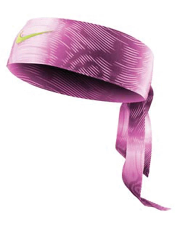 New Womens Nike Head Tie Skylar Diggans 2.0 Pink /volt Headband Tennis Running - Image 1 of 1