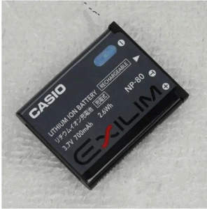 Original Casio NP-80 Battery For EX-Z1 Z2 Z270 Z280 Z550 Z19 Z33 S5 S9 NP-82 - Picture 1 of 3
