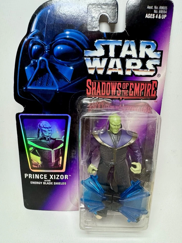 Star Wars Príncipe Xizor Sombras del Imperio con Escudos de Hoja de Energía Hallograma Foto 1 de 4