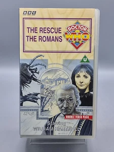 Doctor Who : The Rescue / The Romans VHS - Double Pack - BBC - Hartnell - Picture 1 of 3