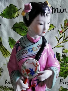 Vintage CHINESE Rose Families Porcelain Figurine , early 19th century. - Picture 1 of 7