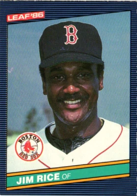 1986 Leaf - Jim Rice #146 - Image 1 of 2
