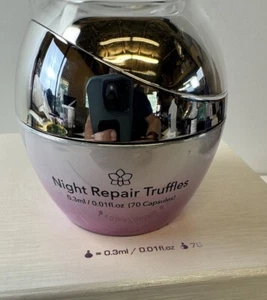 Truffoire White Truffle Night Repair 70 Capsules Weekly TX- Anti-Aging - New - Picture 1 of 10
