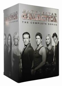 Battlestar Galatica: The Complete Series (DVD, 26-Disc) New