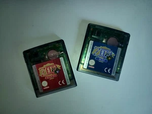 SUPERBE ÉTAT Legend of Zelda Oracle of Ages + Seasons Nintendo Gameboy Color GBA - Imagen 1 de 2