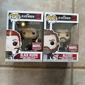 Funko Pop! Marvel - Viuda Negra - Viuda Negra y Alexei 619 y 620 - Cuerpo de Coleccionistas - Imagen 1 de 7