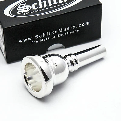 Boquilla trombón Schilke 60 caña grande plateada ¡NUEVA! ¡Envío rápido! Foto 1 de 4