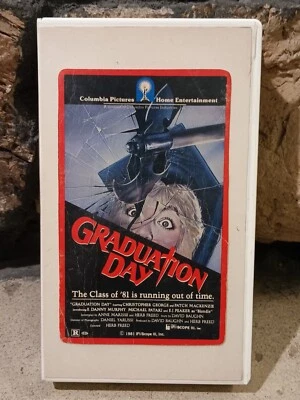 Graduation Day Betamax (Not VHS) 1982 Ex-Rental Beta-max - Image 1 of 4
