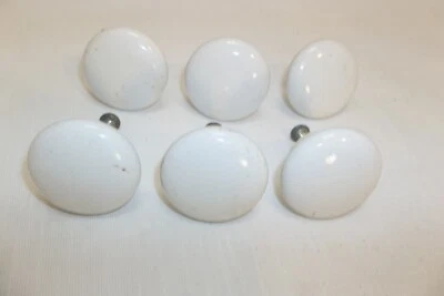 6 Muebles antiguos vintage de perilla de cajón de cerámica para tocador de porcelana Foto 1 de 4