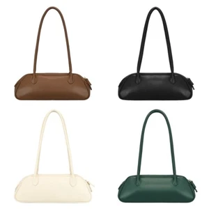 RIVERICH Women Fashion Shoulder Bag LargeCapacity PU Leather Simple Underarm Bag - Picture 1 of 48