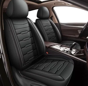 AOMSAZTO 2 Front Black Car Seat Cover Custom Fit for Ford Ranger 2007-2011/2019- - Picture 1 of 9