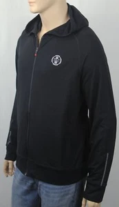 Polo Ralph Lauren Sport Black Full Zip Athletic Hoodie NWT - Picture 1 of 1