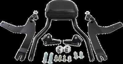 Kit de respaldo desmontable negro Cobra 14 pulgadas Harley Fat Boy Lo 10-17 Foto 1 de 4