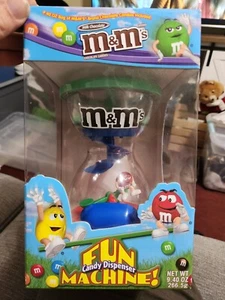  M&M's  Fun Machine Candy Dispenser Hourglass with  Seesaw NO CANDY - Picture 1 of 4