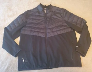 Champion VentureWarm mens puffer jacket XXL Black full zip w/ pockets 2xl - Picture 1 of 7