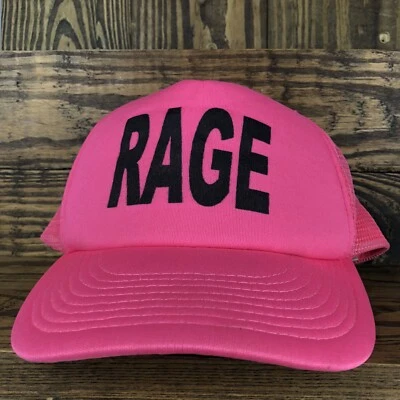 Chapéu caminhoneiro Cobra Bro tamanho único serve para todos rosa quente RAGE *Leia - Imagem 1 de 4