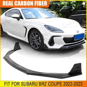 For 2022-2023 Subaru BRZ ZD8 Real Carbon Fiber Front Bumper Lip Spoiler Splitter - Bild 1 von 12