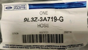Genuine Ford Power Steering Pressure Hose 9L3Z-3A719-G OEM Brand New in Package - Picture 1 of 10