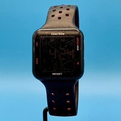 Reloj Pulsera Digital Hombre ARMITRON ProSports 40/8417 Cronógrafo Alarma Retroiluminación Funciona Foto 1 de 4