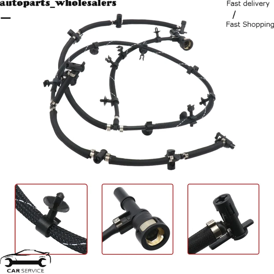 Linha de retorno injetor de combustível BC3Z9A564B para 11-16 Ford F-250 F-350 Super Duty 6.7L - Imagem 1 de 4