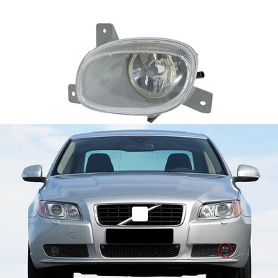 Luz antiniebla de conducción para parachoques delantero izquierdo lente transparente para Volvo S80 1999-2006 Foto 1 de 4