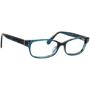 Kate Spade Eyeglasses Lucyann2 1ED Blue Havana Semi Cat Eye Frame 51[]16 140 - Picture 1 of 6