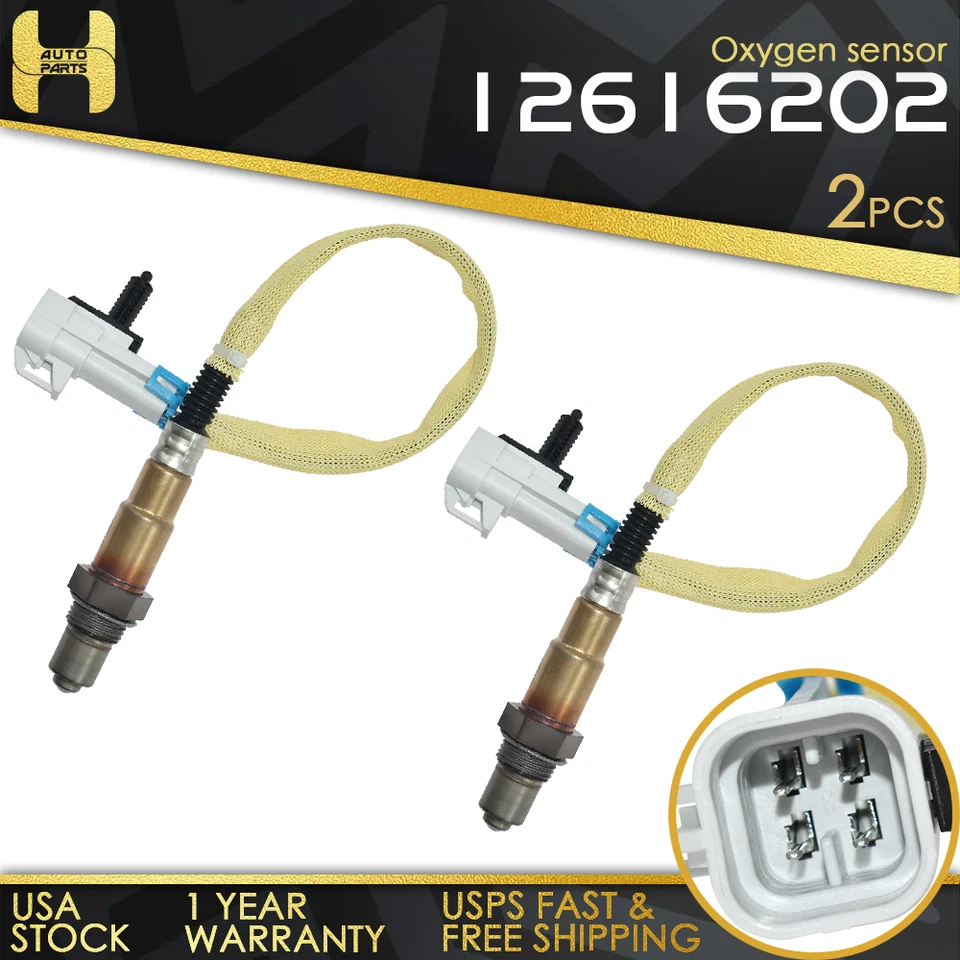 2x 12616202 Downstream O2 Oxygen Sensor For Cadillac CTS STS Chevrolet 2012-2014 Foto 1 de 1