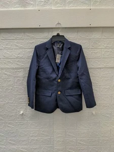 New J.Crew Kids Legacy Blazer Navy Sz 10 - Picture 1 of 12