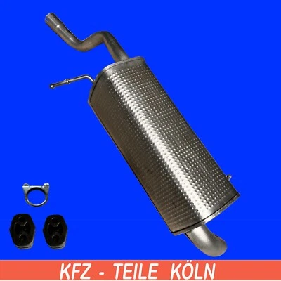 FORD ECOSPORT 1.0 ECOBOOST Silencieux Arrière + Kit De Montage D'Échappement - Photo 1/4