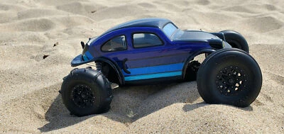BOKI MLST Mini LST Super 1600 Baja Bug Clear Body Losi 1311 Mini-B Conversion - Image 1 of 4