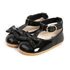 0-18M Infant Baby Girls Soft Sole Bowknot Princess Shoes MaryJane Flats AU