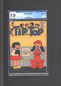 Tip Top Comics #206 CGC 7.0 Peanuts Only Graded Copy 1957 - Picture 1 of 2