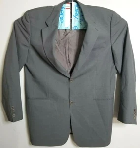 Hugo Boss Grey Men's Jacket Blazer Size 44L Black Label Galilei Business - Picture 1 of 5