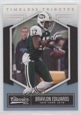 2010 Panini Classics Timeless Tributes Platinum /25 Braylon Edwards #67